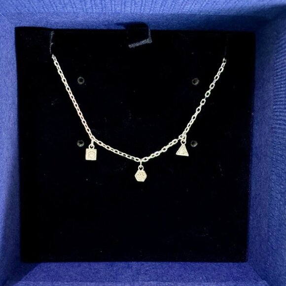 Swarovski The Elements Necklace with 3 Pendants 5568012 NEW NIB - Picture 4 of 7